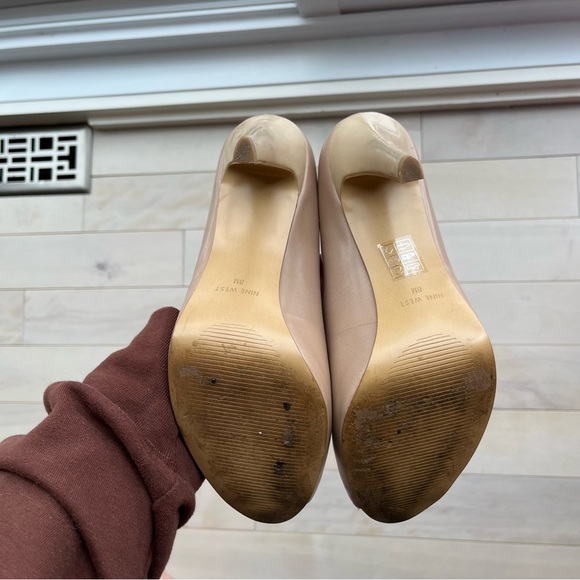 Nine West beige leather heels - Picture 14 of 14